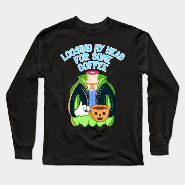 Pumpkin Spice Horseman Brew Long Sleeve T-Shirt by GiveMeThatPencil